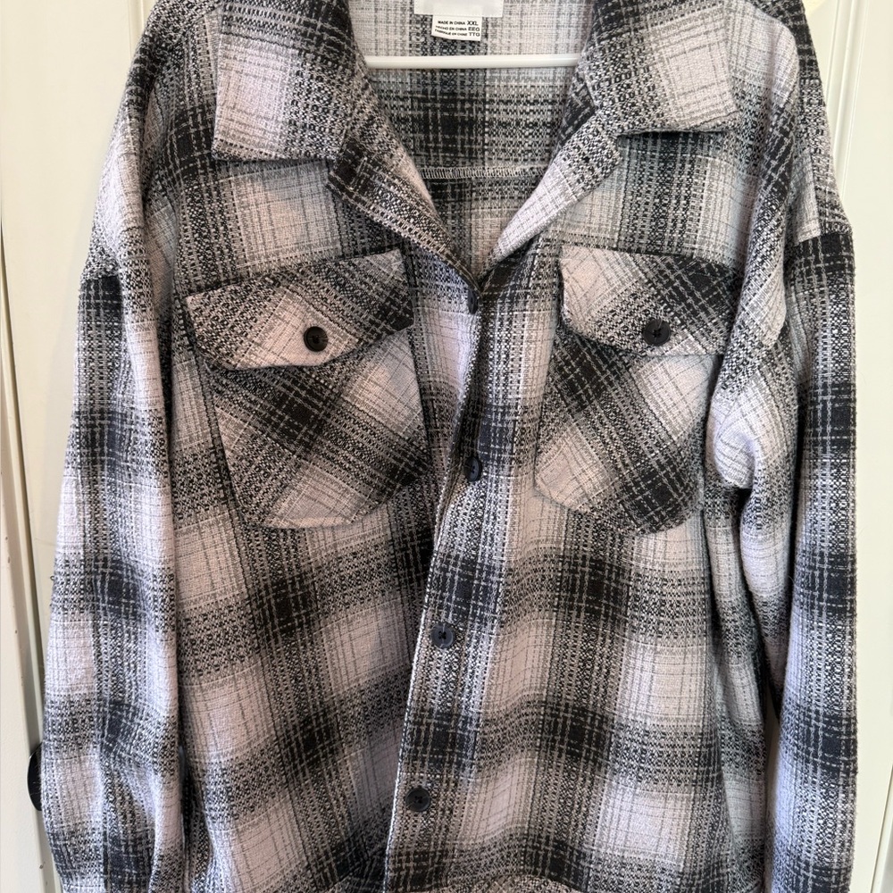Boston Traders Monochrome Checkered Shirt